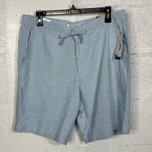 Cubavera Men's Drawstring Shorts - Cerulean blue medium $75